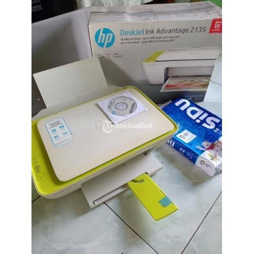 Printer Multifungsi Murah HP Ink Advantage 2135 Bekas Bisa Print Scan ...