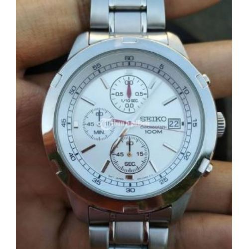 Jam tangan seiko online chronograph