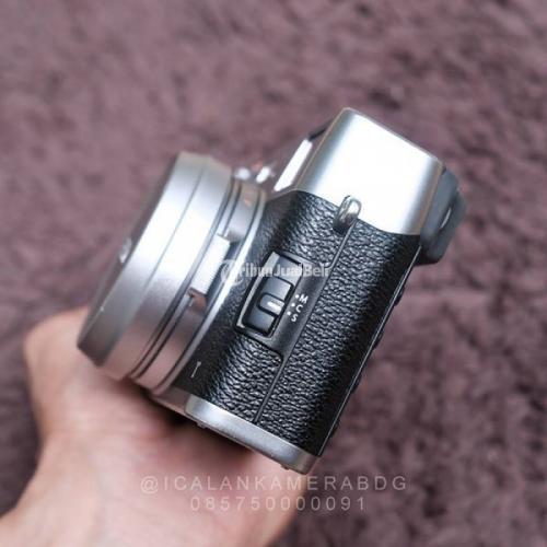 Kamera Mirrorless Bekas Fujifilm X100T Lensa 23 F2 Lengkap Normal Murah