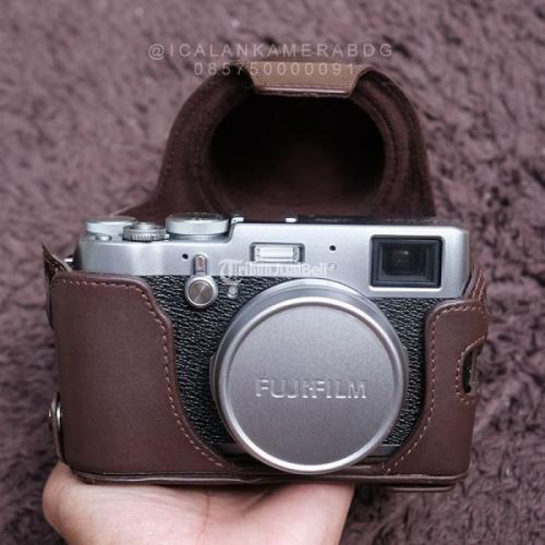 Kamera Mirrorless Bekas Fujifilm X100T Lensa 23 F2 Lengkap Normal Murah