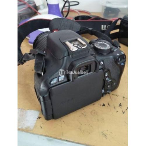 Kamera DSLR Canon 600D Body Doff Normal Mulus Barang Bagus di