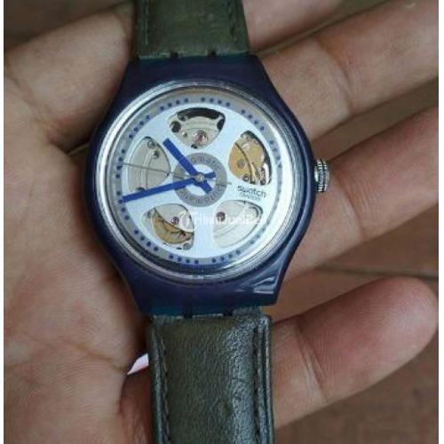 Jam Tangan Swatch Automatic Mulus Box Ori Strap Ori Kondisi Second di Semarang TribunJualBeli