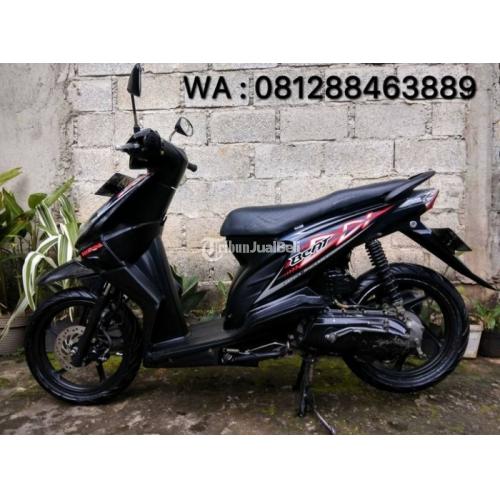Honda Beat Karbu 2012 Warna Hitam Mulus Surat Lengkap Mesin Halus Bagus Motor Terawat - Jakarta Timur