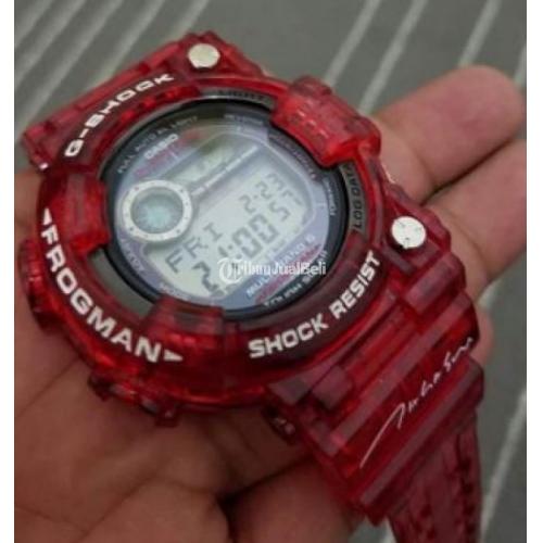 G shock best sale frogman merah