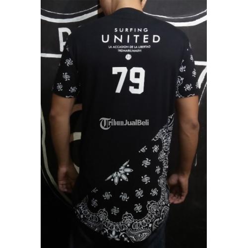 Kaos Anak Muda Terkini Tshirt Longline Surfing United - Jakarta Pusat