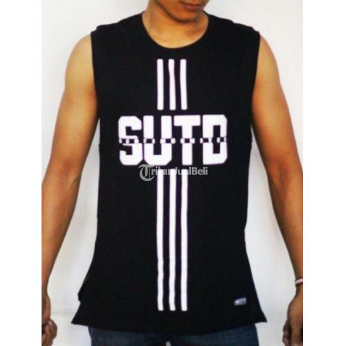 Kaos Singlet Gym Kualitas Distro Keren tshirt vest Zipper SUTD - Jakarta Pusat