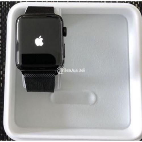 Jam Tangan Second Apple Watch Series 42mm Stainless Steel Space