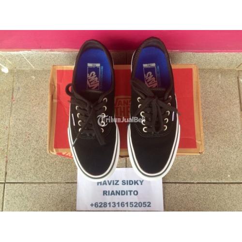 Sepatu Vans Pro Authentic Suede B/W Seken Like New Original