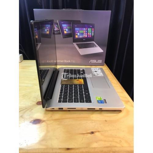 Laptop Core i3 Asus Transformer Book Flip TP300L Gaming Murah Normal Lengkap - Jakarta