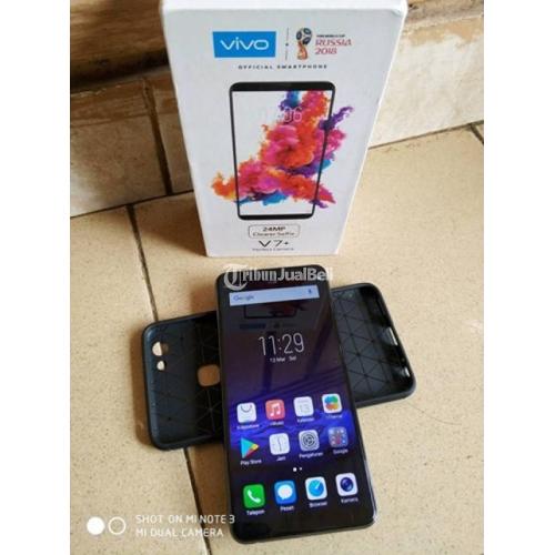 HP Vivo V7 Plus Black Matte Bekas Android Ram 4GB Murah Normal Lengkap