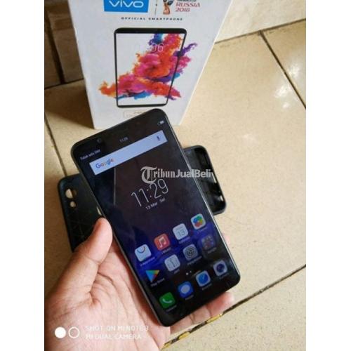 HP Vivo V7 Plus Black Matte Bekas Android Ram 4GB Murah Normal Lengkap