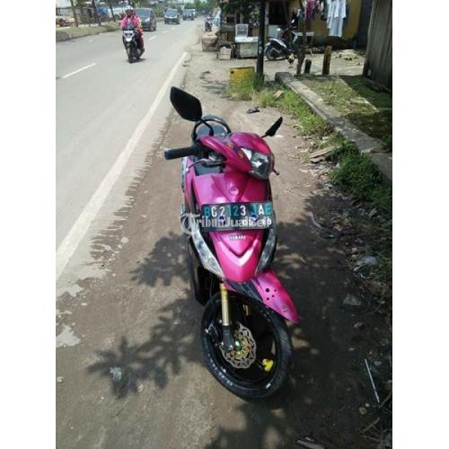 Motor Yamaha Mio J Tahun 2014 Bekas Matik Murah Surat Lengkap Pajak Off - Palembang