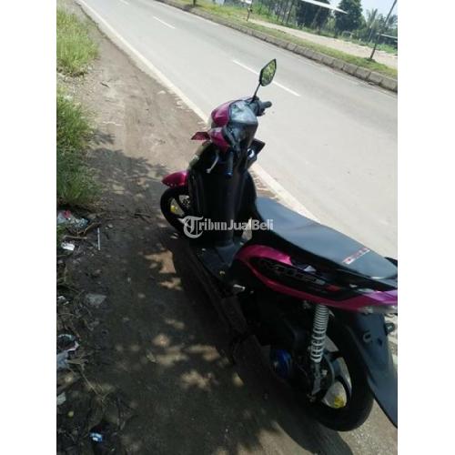 Motor Yamaha Mio J Tahun 2014 Bekas Matik Murah Surat Lengkap Pajak Off - Palembang