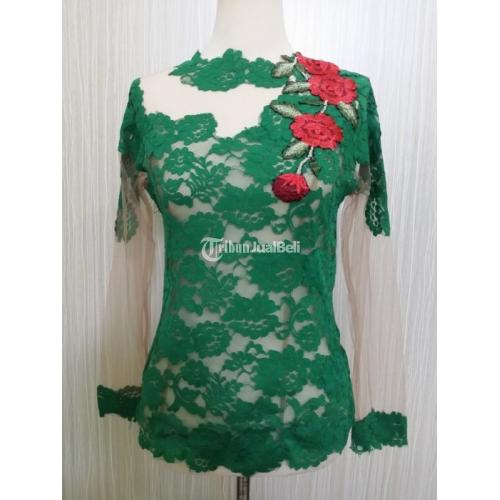 Kebaya Modern Bahan Brokat Model Kekinian Jahitan bagus di Solo