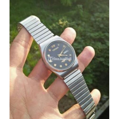Jam Tangan Second Strap Logam Citizen Automatic 21 Jewels Normal Power Oke - Surabaya
