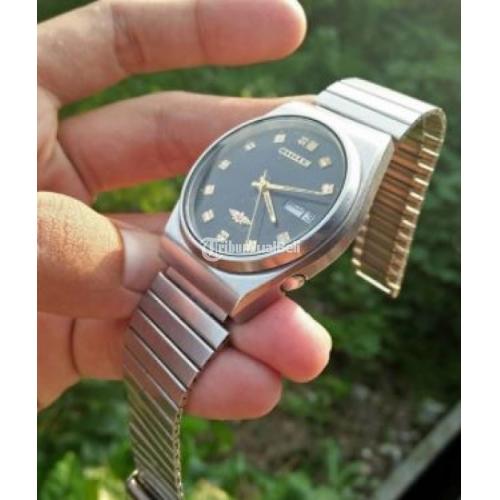 Jam Tangan Second Strap Logam Citizen Automatic 21 Jewels Normal Power Oke - Surabaya