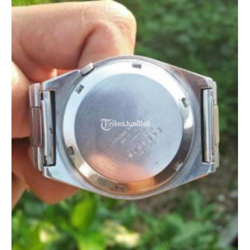 Jam Tangan Second Strap Logam Citizen Automatic 21 Jewels Normal Power Oke - Surabaya