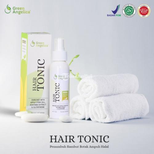 Hair Tonic Green Angelica Obat Penebal Rambut Paling Ampuh, Obat Rambut Rontok - Cilegon