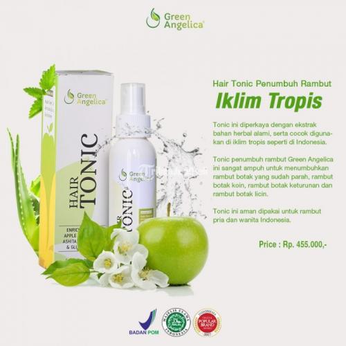 Hair Tonic Green Angelica Obat Penebal Rambut Paling Ampuh, Obat Rambut Rontok - Cilegon