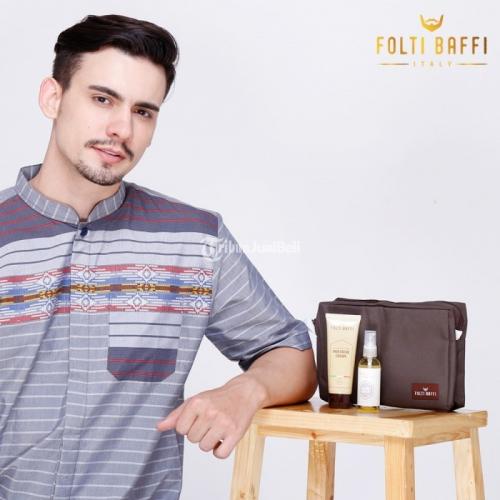Paket Penumbuh Jambang Paling Ampuh Folti Baffi dan Beard Harga Murah - Jambi