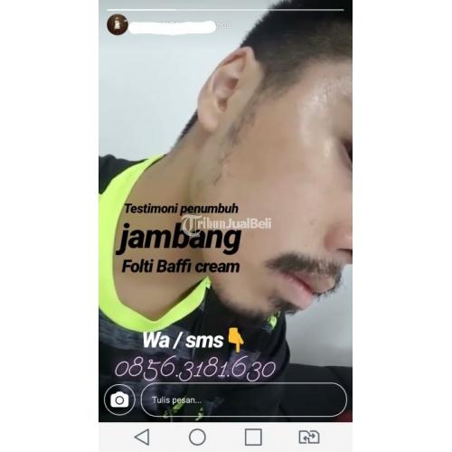 Paket Penumbuh Jambang Paling Ampuh Folti Baffi dan Beard Harga Murah - Jambi