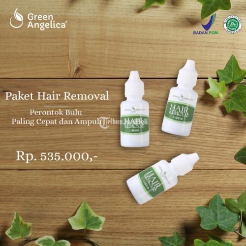 Perontok Bulu Ketiak Hair Removal Green Angelica Tanpa Efek Samping - Balikpapan