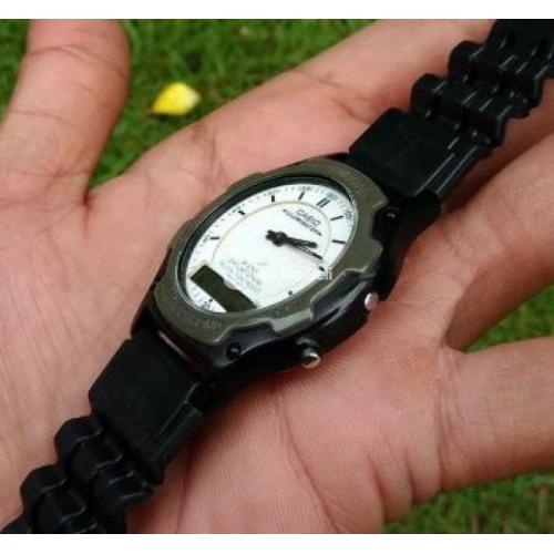 Jam Tangan Casio AWdi44 Original Siap Pakai Strap Ori Kaca Tanpa