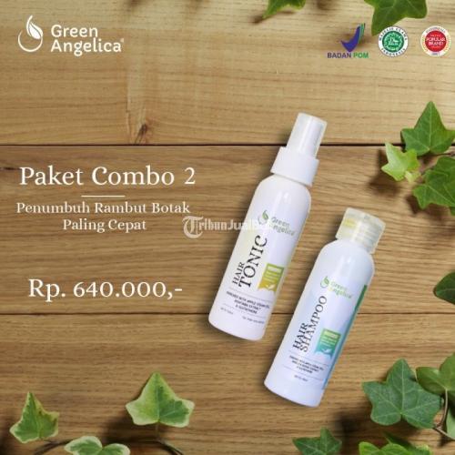 Perawatan Rambut Rontok, Penipisan Rambut Atasi Paket Combo 2 Green Angelica - Manado