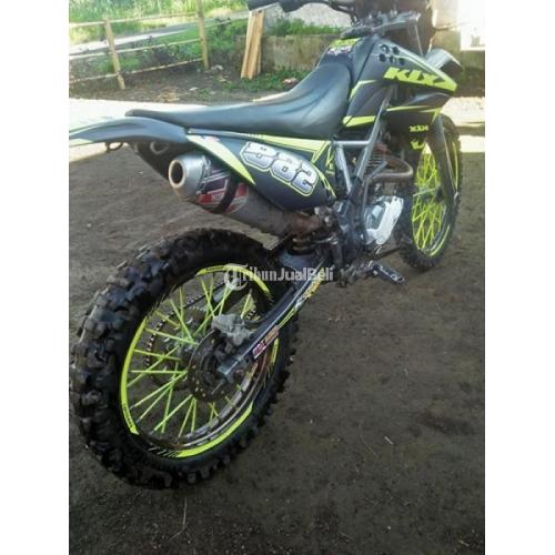 Motor Trail Kawasaki KLX Tahun 2012 Bekas Pajak Off Siap Pakai Murah - Bali