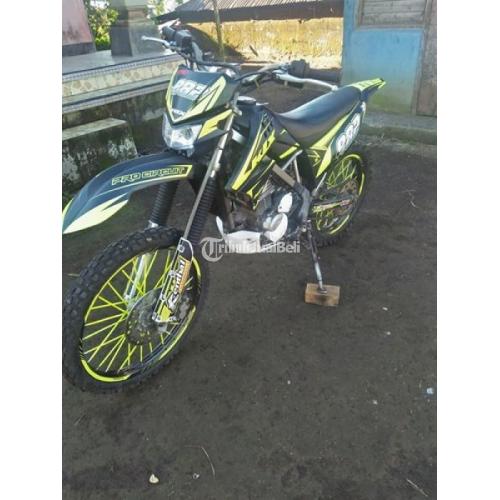 Motor Trail Kawasaki KLX Tahun 2012 Bekas Pajak Off Siap Pakai Murah - Bali