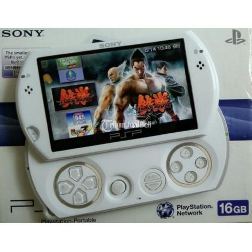 Konsol Sony PSP Go White Pearl Bekas Normal Full Game Siap Main