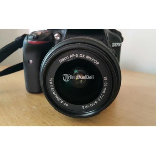 Kamera Nikon D3300 Lens Kit Bekas DSLR Murah Lengkap Ada Tas - Purworejo