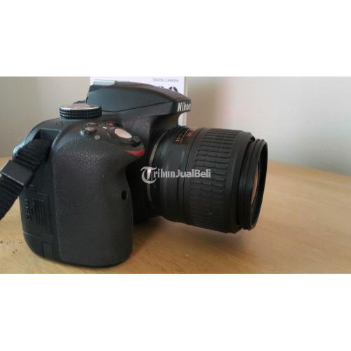Kamera Nikon D3300 Lens Kit Bekas DSLR Murah Lengkap Ada Tas - Purworejo