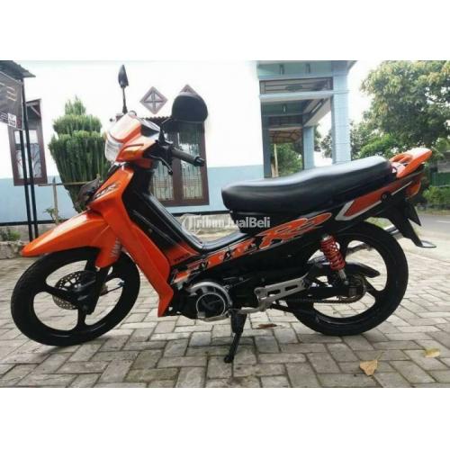 Yamaha Fiz R Full Clutch Tahun 2002 Hitam Orange Masih Ori Mulus Bagus Normal Oke Orisinil