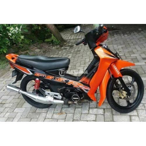 Yamaha Fiz R Full Clutch Tahun 2002 Hitam Orange Masih Ori Mulus Bagus Normal Oke Orisinil