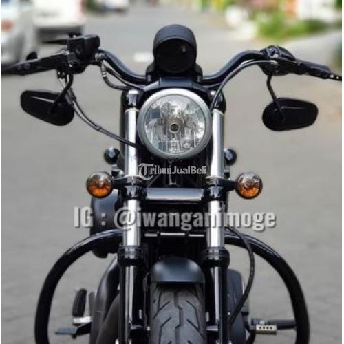 Motor Gede Harley Davidson Sportster Iron 883 Black Denim 2012