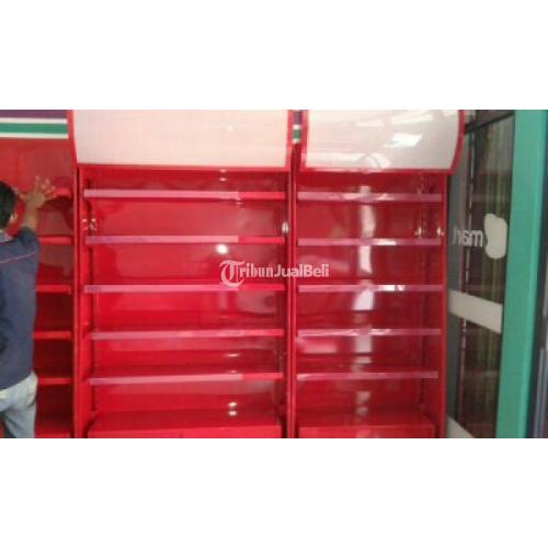 Rak Rokok / Backwall Minimarket Bisa Custom Warna Harga Murah - Banten