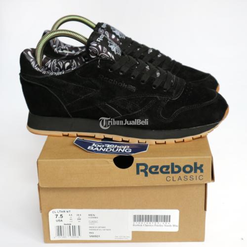 Sepatu Reebok Classic Leather Paisley Pack UA BNIB Real Pict Mirror Quality Lengkap - Bandung