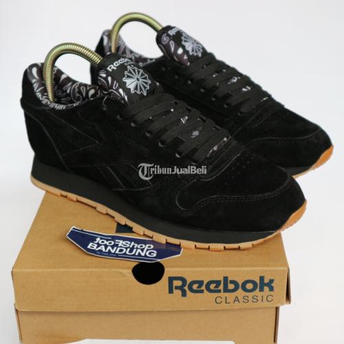 Sepatu Reebok Classic Leather Paisley Pack UA BNIB Real Pict Mirror Quality Lengkap - Bandung