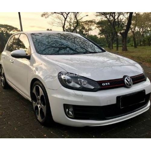 Mobil Second VW Golf GTI MK6 White on Black 2010 4 Doors Full Standard - Surabaya