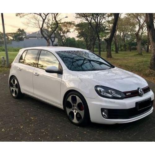 Mobil Second VW Golf GTI MK6 White on Black 2010 4 Doors Full Standard - Surabaya