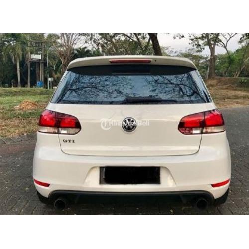 Mobil Second VW Golf GTI MK6 White on Black 2010 4 Doors Full Standard - Surabaya