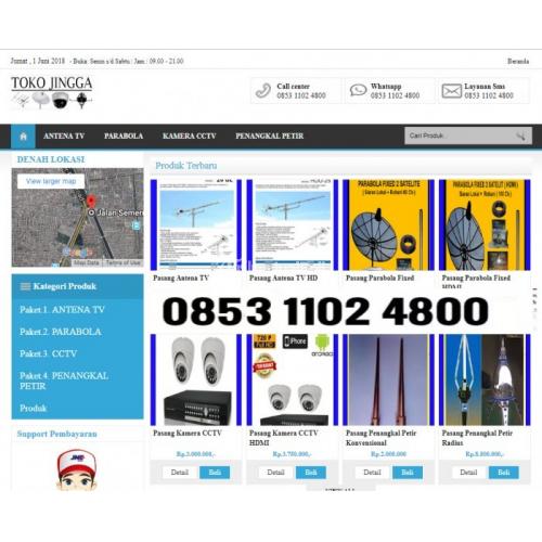 Jasa Ahli Pasang Antena TV Terima Borongan - Bogor