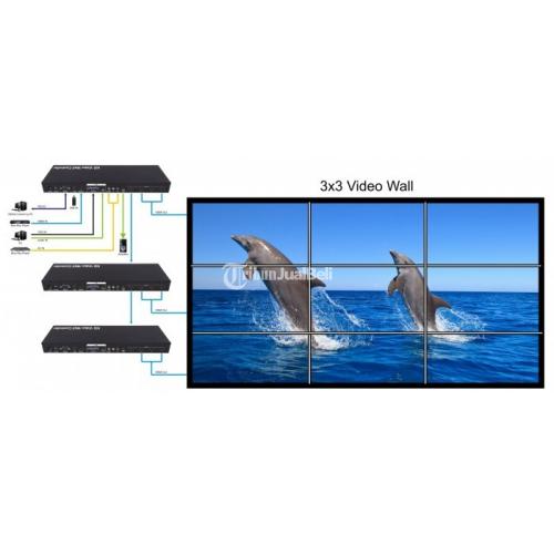 2x2 HDMI Videowall Controller Ada Remote Control - Jakarta Pusat