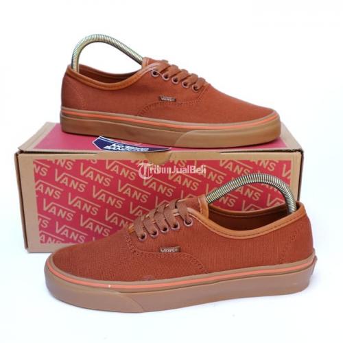 Sepatu Vans Authentic Brown And Tan Vans Sepatu Vans Gray And