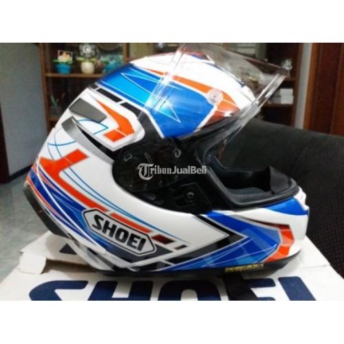 Helm Shoei X14 Assail TC2 Seken Original Size L Like New Lengkap