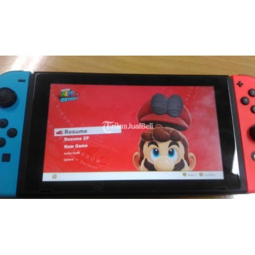 Kaset Nintendo Switch Murah Game Super Mario Odyssey Bekas Reg Japan ...