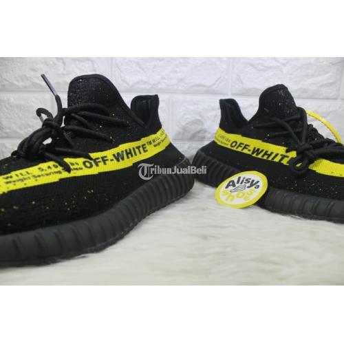 Yeezy off white hot sale black yellow