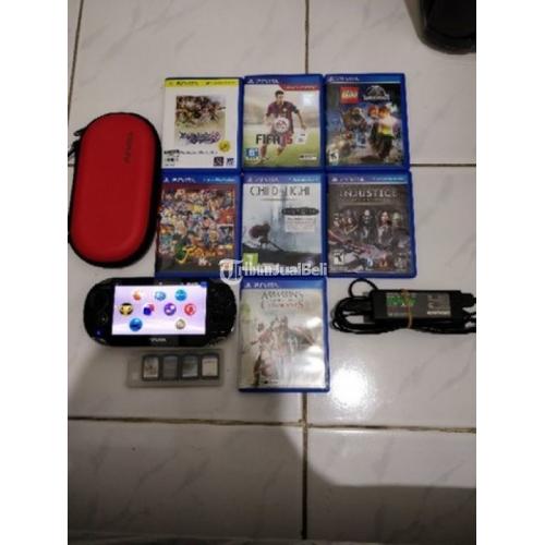 Console PS Vita Sony PCH-1004 Avec Boîte Et 6 Jeux Intégrés – DBZ, Final Fantasy 7