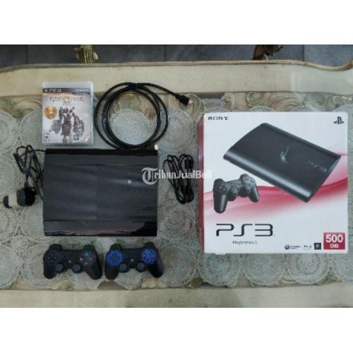 Konsol Sony PS3 Super Slim Bekas 500GB Normal Like New Harga Murah